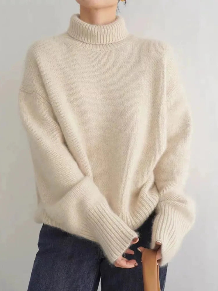 Nancie™ | Hyggelig rullekrave sweater