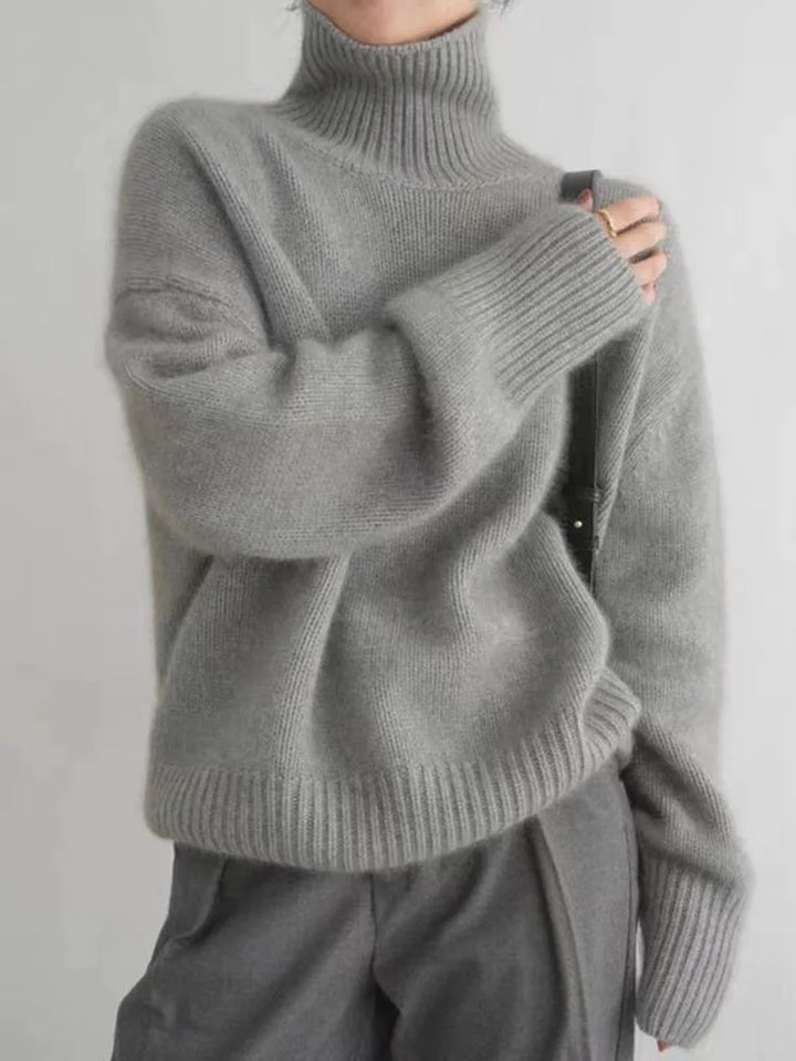 Nancie™ | Hyggelig rullekrave sweater