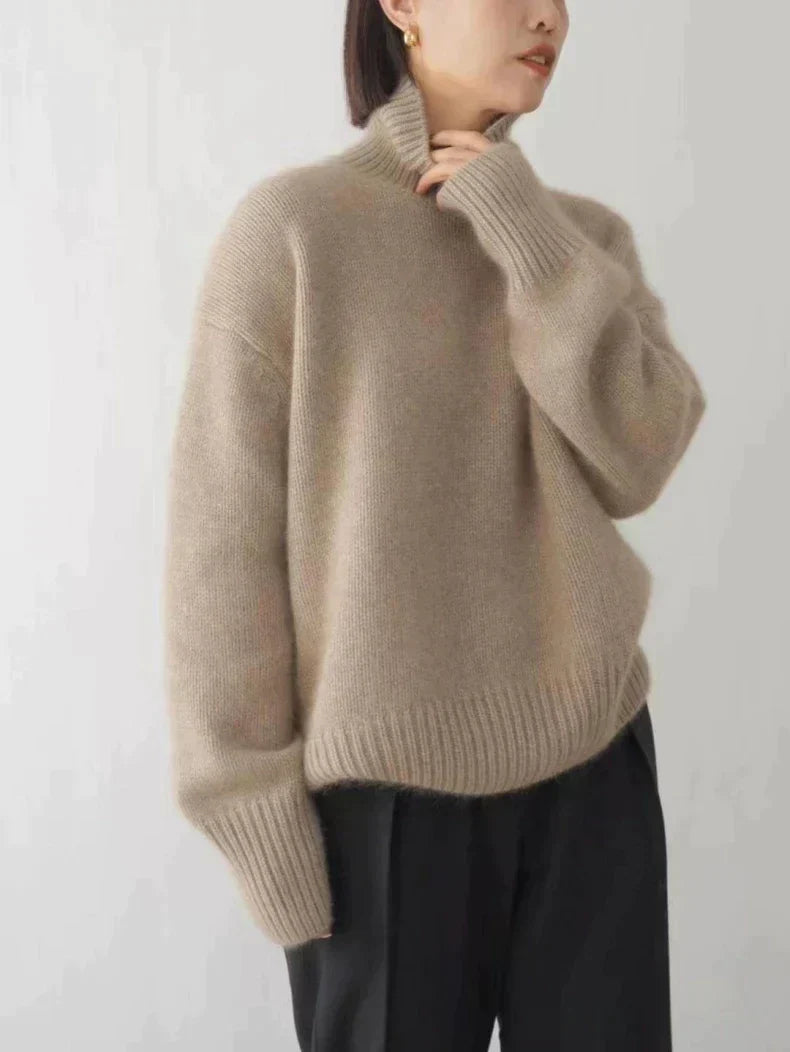 Nancie™ | Hyggelig rullekrave sweater